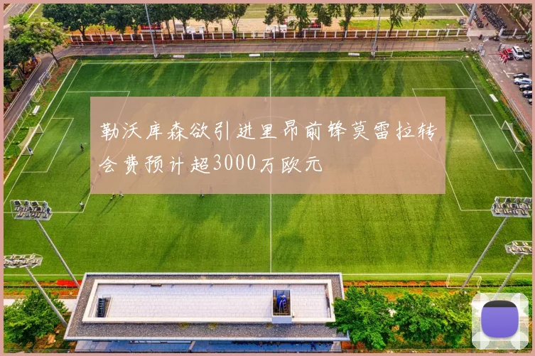 勒沃库森欲引进里昂前锋莫雷拉转会费预计超3000万欧元
